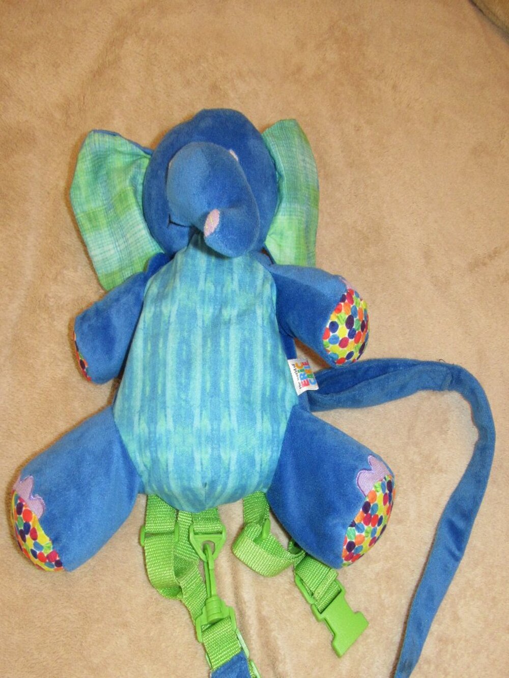Eric Carle Elephant Backpack Safety Harness for toddlers